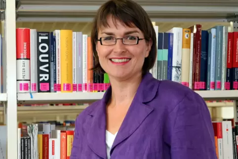 Ute Bahrs, Leiterin der Pfälzischen Landesbibliothek in Speyerm gehört zur Koordinierungsgruppe der Landes-Bibliothekstage.