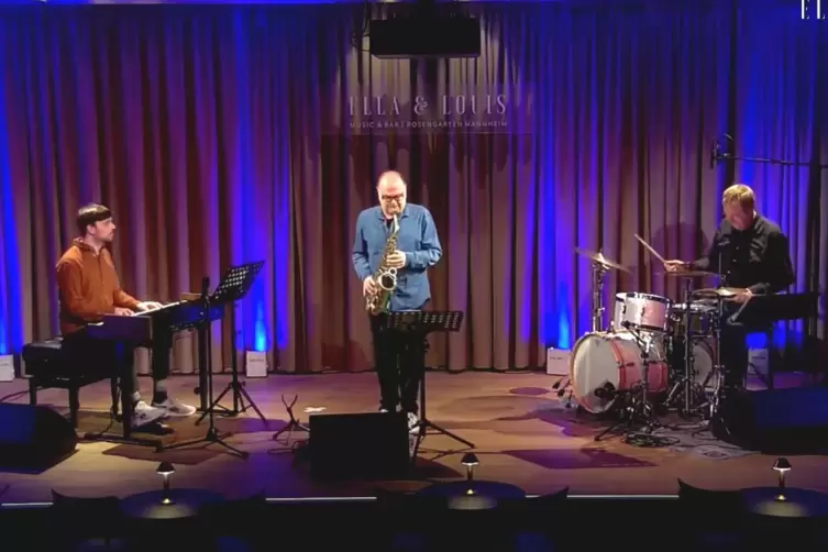 Mit viel Groove: Saxophonist Klaus Graf, Organist Lukas Grossmann und Drummer Michael Kersting. 