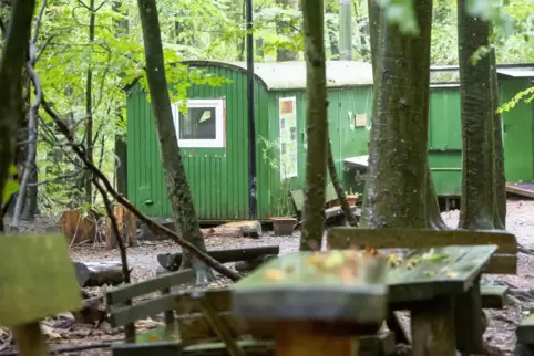 Waldkindergarten in Kaiserslautern: Auch in Waldsee wird über eine solche Einrichtung nachgedacht, um schnell weitere Betreuungs