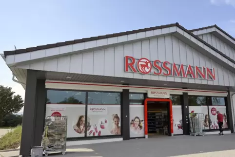 Rossmann-Filiale in Fußgönheim. 