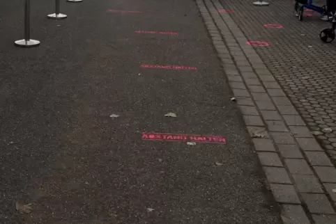 Hier geht’s lang: Bürger aus dem Kreisnorden bekommen ab sofort Termine im Frankenthaler Impfzentrum. 