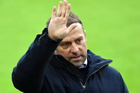 Servus zum Saisonende: Bayern-Coach Hansi Flick. 