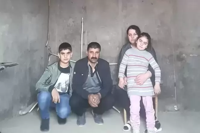 In dieser »Unterkunft« landete die Familie in Armenien. In dieser »Unterkunft« landete die Familie in Armenien.