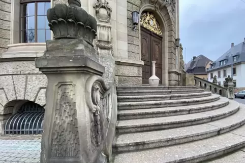 Das Gerichtsgebäude in Landau. 
