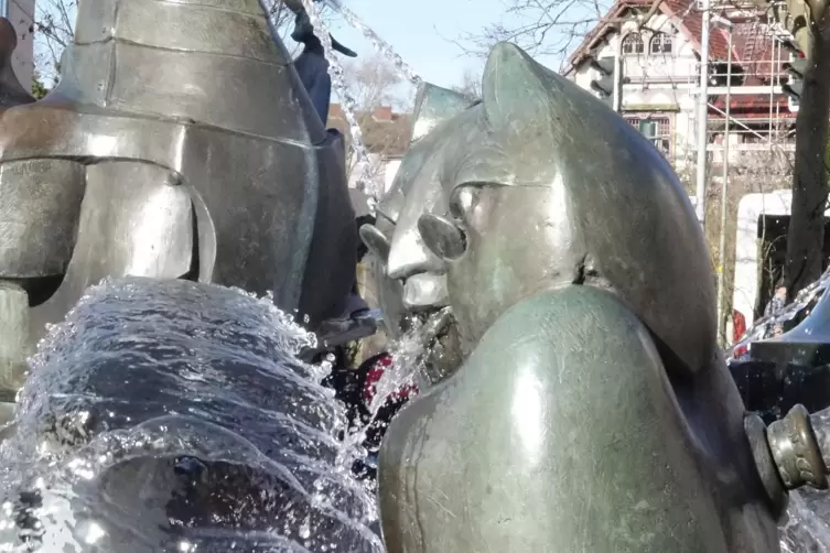 Detailverliebt: Die Figuren regen zum genauen Hingucken an. 