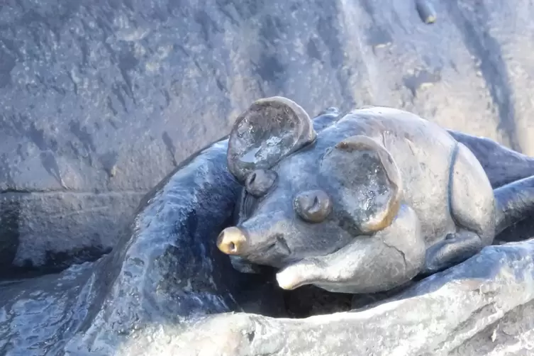 Eine Maus als &bdquo;Signatur&ldquo; des K&uuml;nstlers. 