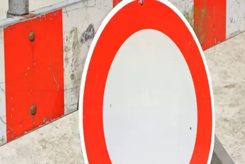 Die Villastraße wird gesperrt. 