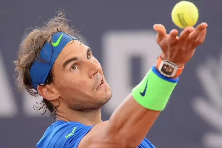 Muss sich beim Aufschlag sputen: Rafael Nadal.