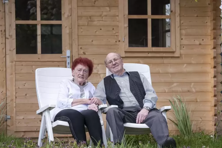 Halten seit 65 Jahren eisern zusammen: Joachim und Elisabeth Krüger. 