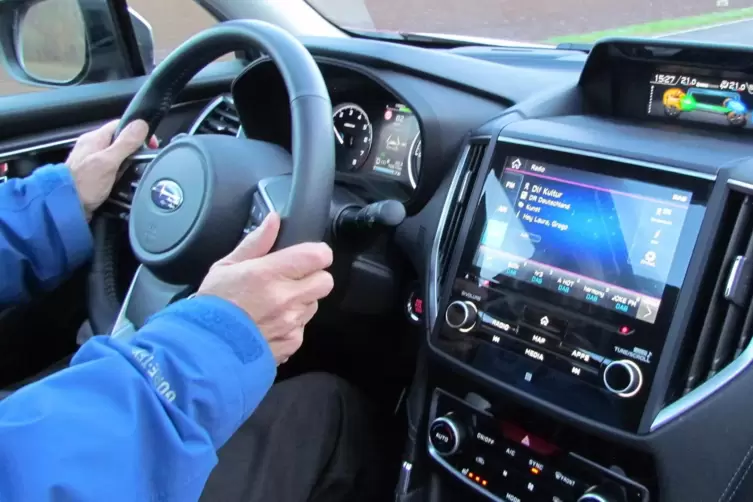 Gut angeordnet, nicht zu verspielt: das Cockpit. 