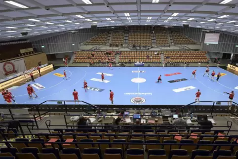 Auch kommende Saison wird es Bundesliga-Handball in der Friedrich-Ebert-Halle zu sehen geben.