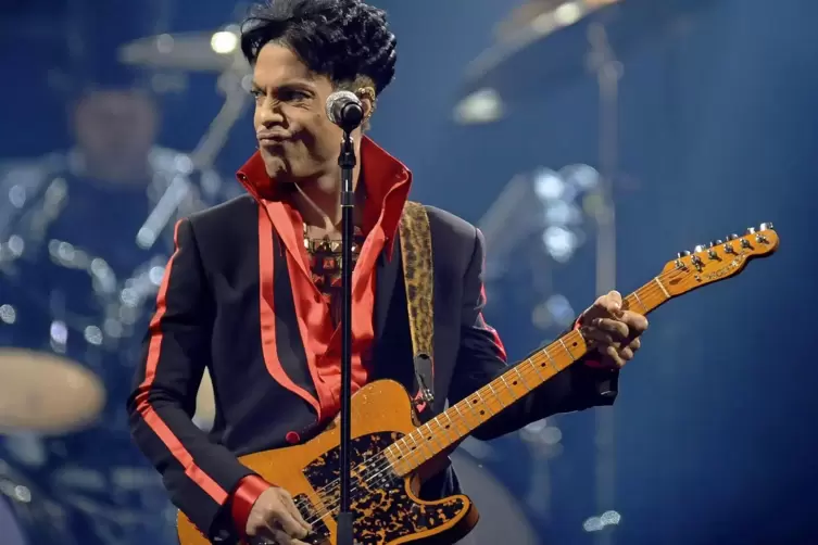 „Purple Rain“ machte ihn unsterblich: US-Superstar Prince.