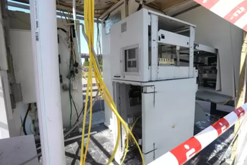 Der Geldautomat in Rohrbach wurde im Juli gesprengt. 