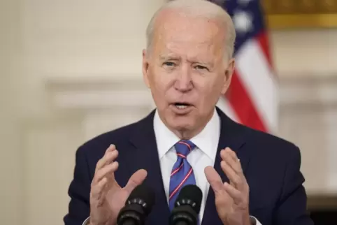 Will die Emissionen bis 2030 mindestens halbieren: Joe Biden.