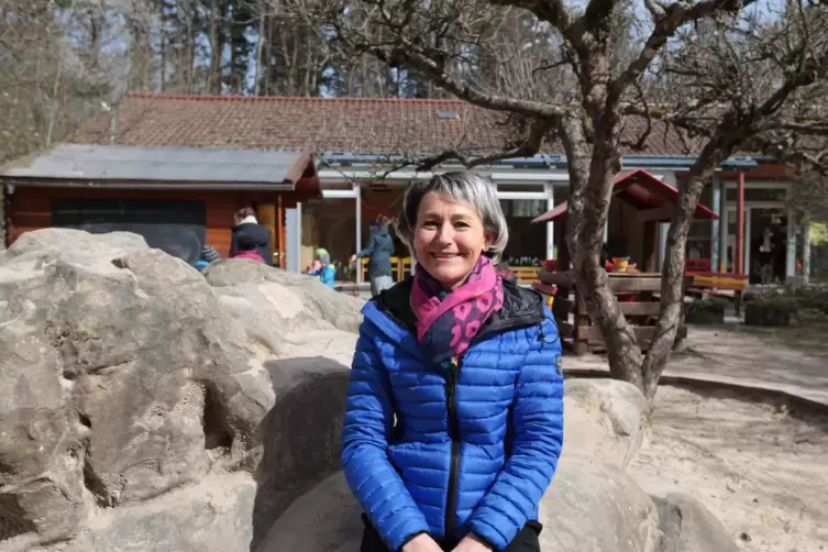 Inga Kiefer, die neue Leiterin der Kita im SOS-Kinderdorf Pfalz, freut sich auf ihre Aufgaben.