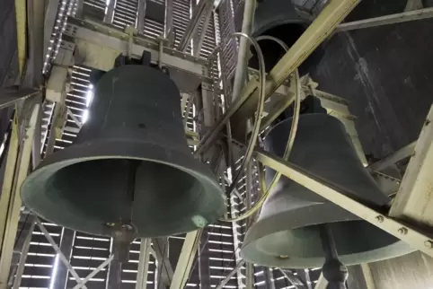 Imposant: die Glocken in St. Sebastian.
