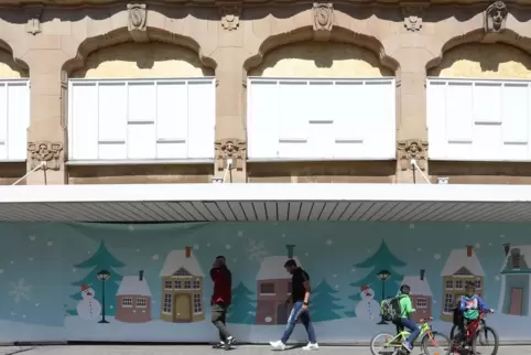 Leerstände wie hier am Obertorplatz schaden dem Bild der Innenstädte. 