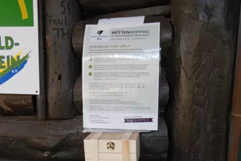 Wanderer können sich ihre Stempel an den Hütten abholen. 