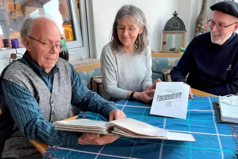 Die Autoren des Buchs (v.li.): Manfred Bouquet, Ute Keppel und Werner Esser