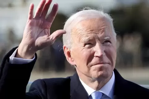 Läuft für ihn – bisher. Joe Biden ist nun 100 Tage im Amt des US-Präsidenten.