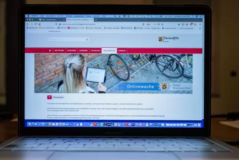 Die Onlinewache der Polizei ist in der Corona-Krise besonders gefragt.