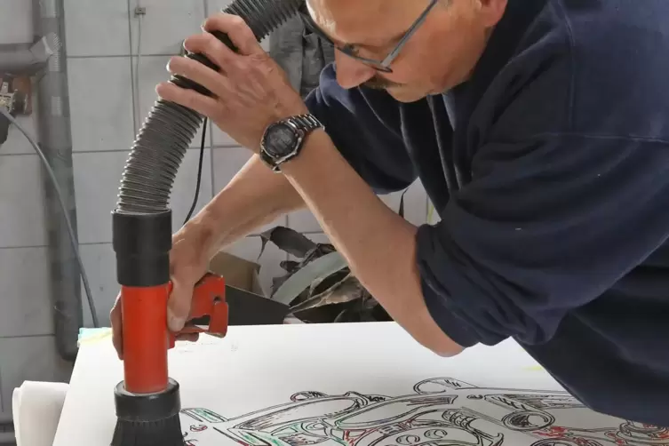 Glas mit Sandstrahl-Motiven sind im Trend. 