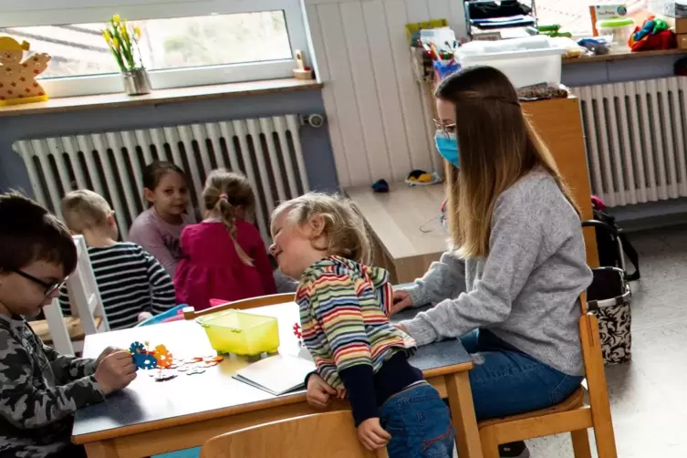 Der Bechhofer Kindergarten braucht mehr Platz. Es wird aber mindestens zwei Jahre dauern, bis die Erweiterung auf dem Gelände de