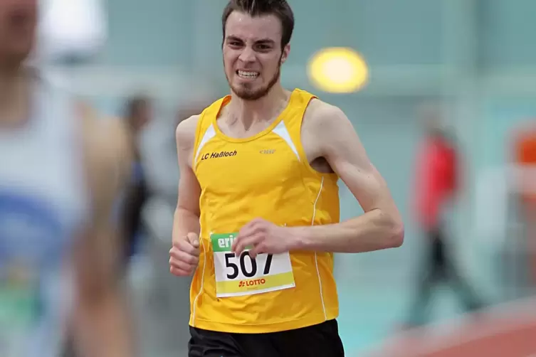 Marius Meyfarth (hier 2017) l&auml;uft heute nur noch zum Ausgleich. 
