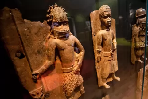 Kunst aus Nigeria im Lindenmuseum in Stuttgart: Erste Kunstschätze sollen jetzt nach Afrika zurückgegeben werden. 
