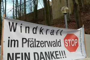Schon beim ersten Versuch der Landesregierung, den Pfälzerwald für Windräder zu öffnen, gab es Bürgerproteste. 
