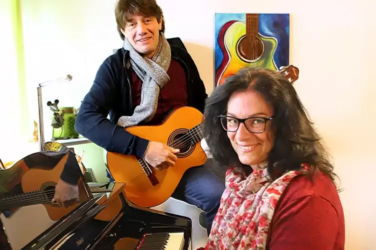 Ivo und Marion Pügner treten jetzt als Songwriter-Duo auf.