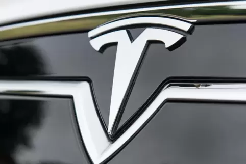 Das Tesla-Logo.