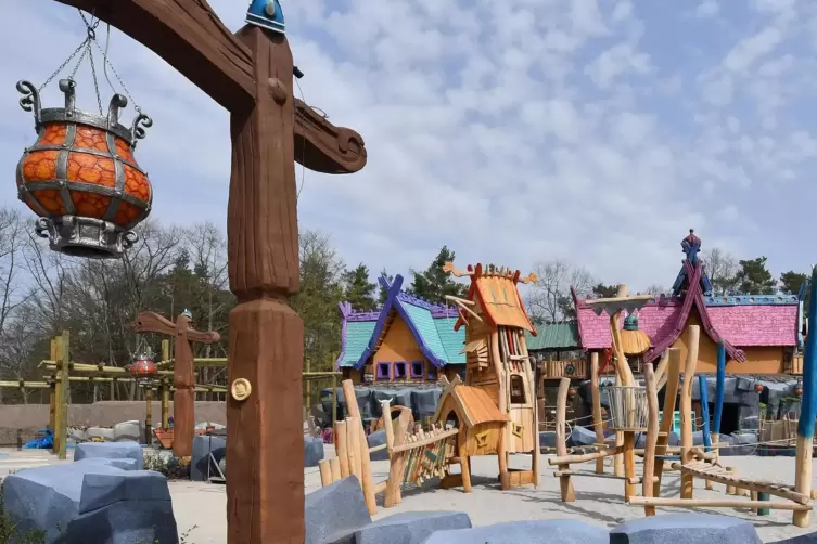 Noch keine Öffnungsperspektive: der Holiday Park mit dem neuen Themenbereich „Wickieland“.
