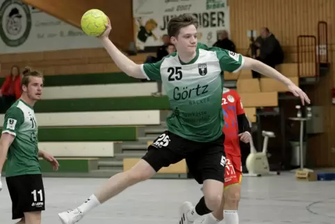 Zählt zu den Lichtblicken in der jungen Mannschaft: Patrick Friedmann vom HLZ Friesenheim-Hochdorf. 