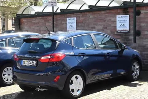 Etwa dreimal pro Woche wird der Kleinwagen gebucht. 