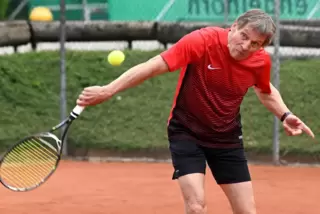 Hat das Erfolgsteam als Mannschaftsführer aufgebaut: Werner Meyer vom TC Dudenhofen. 