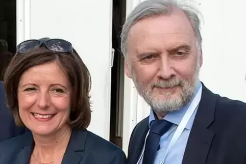 Jürgen Hardeck (Grüne) und Ministerpräsidentin Malu Dreyer (SPD) 