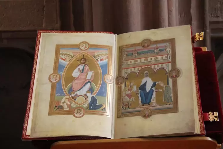 Faksimile des Codex Aureus Escorialensis. 