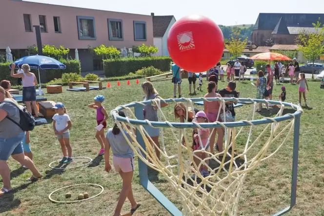 Die VT Contwig ist der größte Verein im Zweibrücker Land. Das Foto entstand bei der Kinderolympiade 2019.