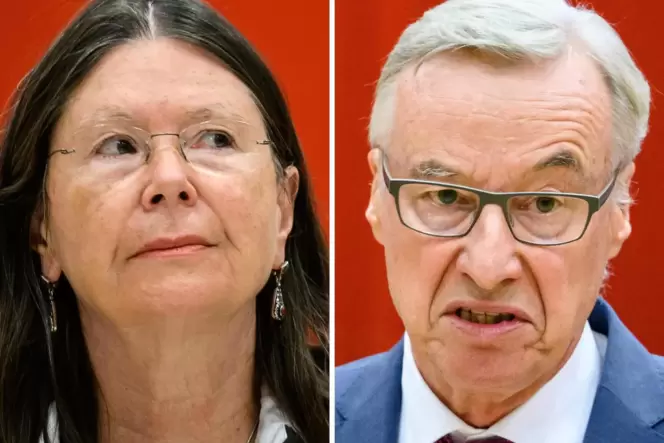 Sie waren in der Beförderungsaffäre unter Druck geraten: Ulrike Höfken und Thomas Griese (beide Grüne).