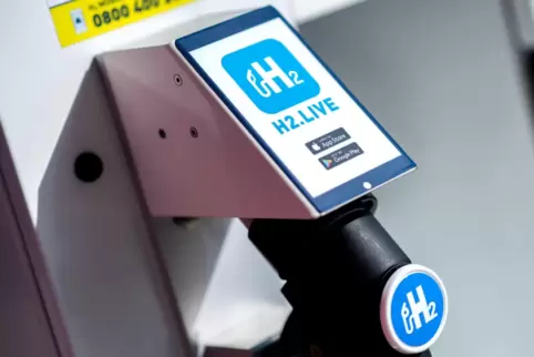 Wasserstofftankstellen wie diese in Niedersachsen gibt es in Deutschland bisher nur wenige. 
