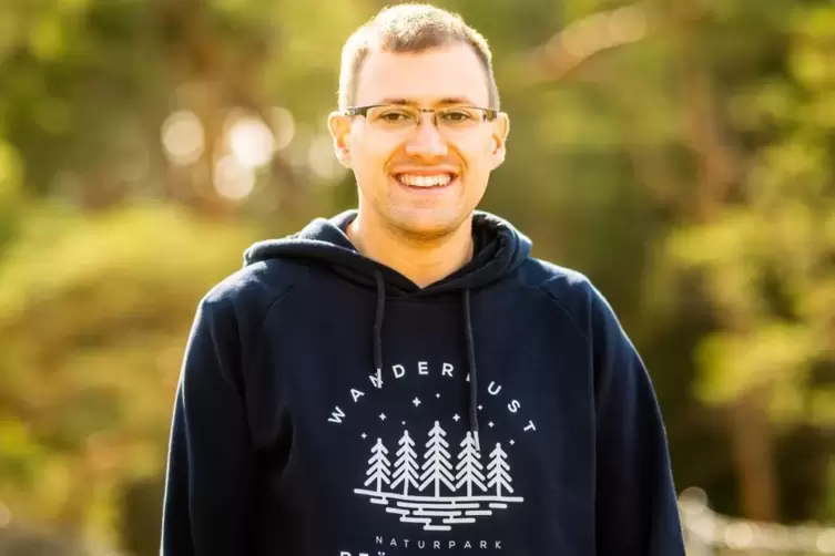 Florian Disque kennt viele geheime Flecken im Pf&auml;lzerwald. 