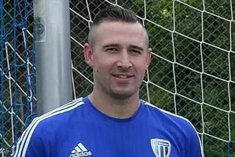 Robin Reiß, Trainer des TuS Bolanden. 