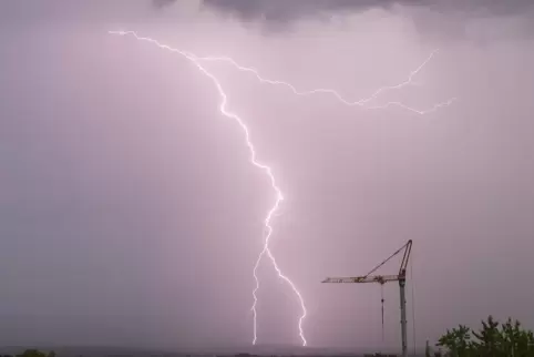 Ab dem Mittag sind Gewitter möglich. 