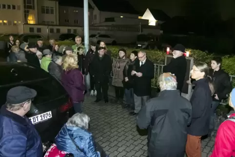 Wo früher die Zweibrücker Synagoge stand, werden heute regelmäßig unter anderem Gedenkstunden zur Reichspogromnacht abgehalten. 
