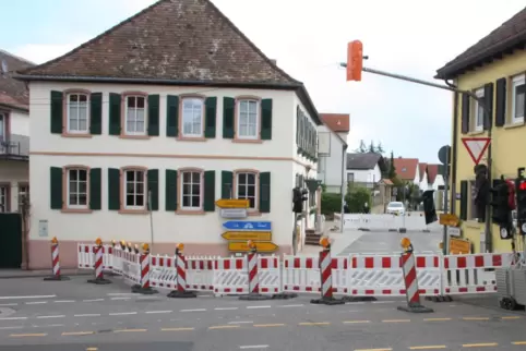 Am Dienstag wird die Kreuzung freigegeben. 