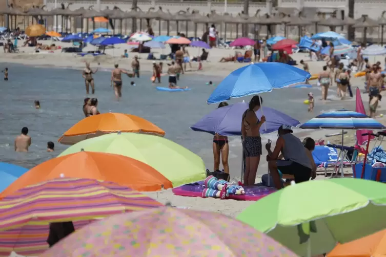 Auch im Corona-Jahr beliebt: der Strand von Mallorca. 