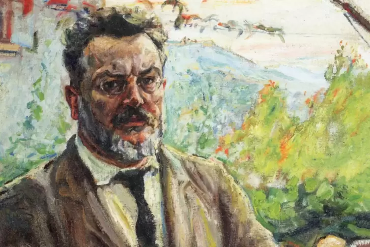 Max Slevogt: Selbstbildnis (1918/19). 