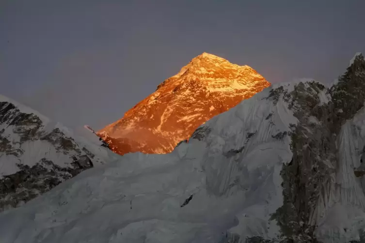 Dach der Welt: der Mount Everest.