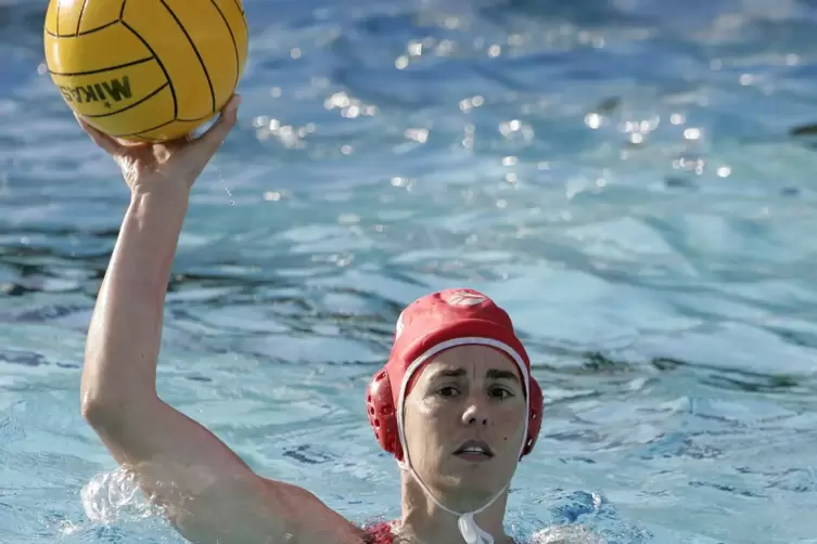 War auch als Wasserballerin gefragt und talentiert: Nicole Holstein. 